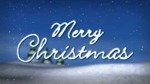 Merry Christmas Write On Vidéo 593224