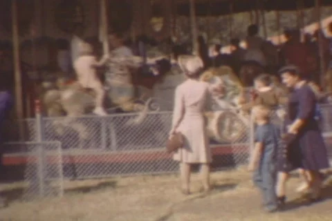 MERRY-GO-ROUND Stock Footage 346921