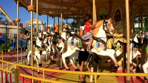 Merry-go-round Video stock 864894