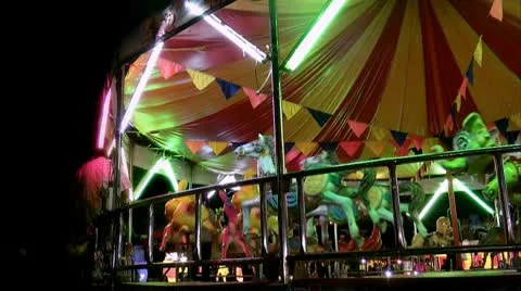 A merry go round Vídeo Stock 10560910