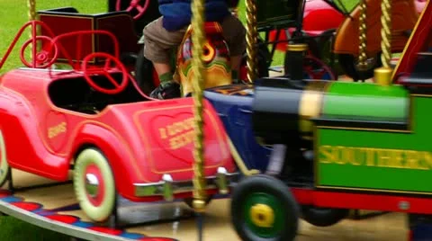 Merry-Go-Round Stock Footage 22152804