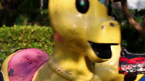 Merry go round Stock Footage 24801161