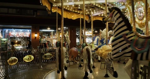 Merry-go-round Video stock 88323567