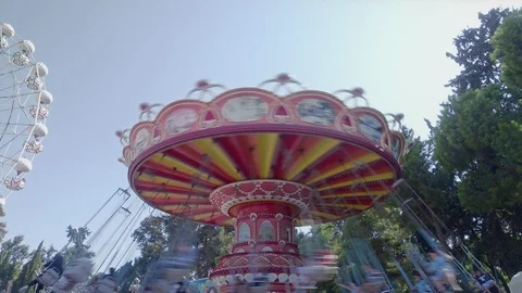 Merry-Go-Round Stock Footage 116117799