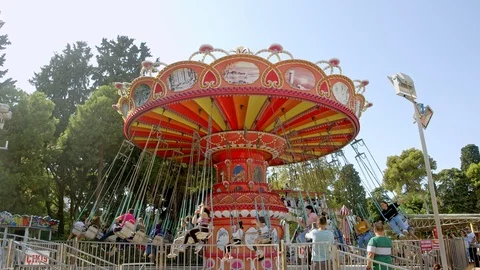 Merry Go Round  Stock Footage 116166708