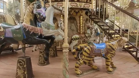 Merry Go Round Stock Footage 166742450