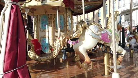 Merry Go Round Stock Footage 188710405