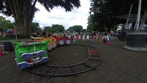 Merry-go-round Stock Footage 233513827