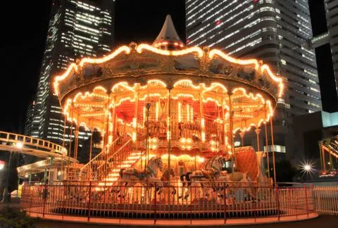 Merry-go-round Stock Photos