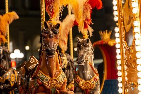 Merry-go-round Stock Photos