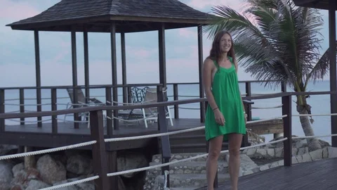 Merry video from vacation. Stock Footage 95555222