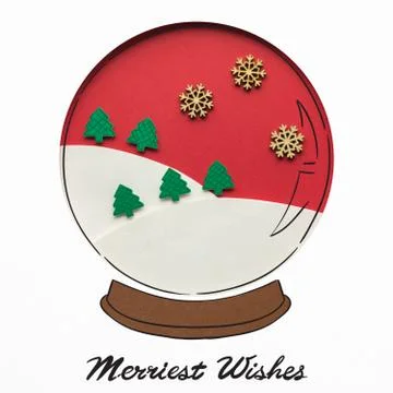 Merry wishes. Stock Photos