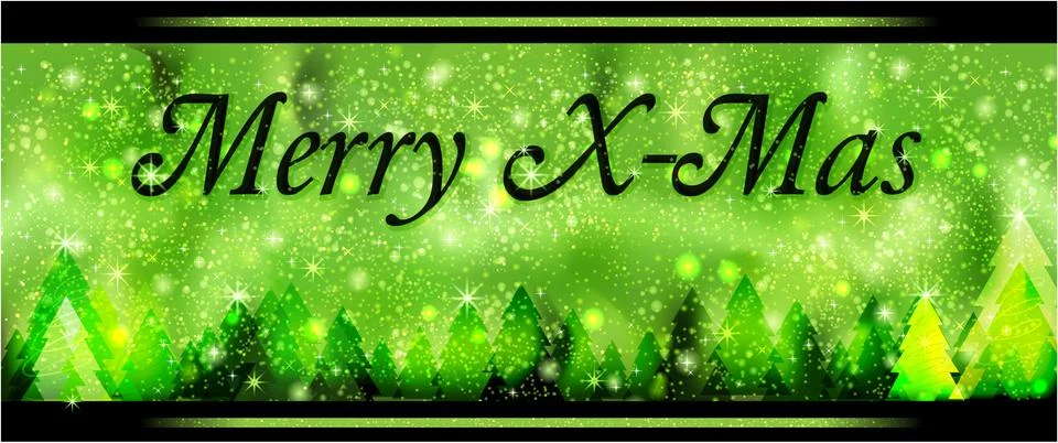 Merry x-mas Stock Illustration