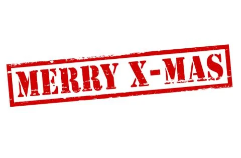 Merry Xmas Stock Illustration