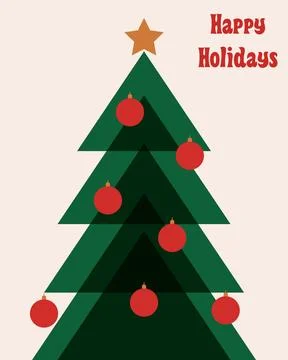 Merry Xmas Stock-Illustration