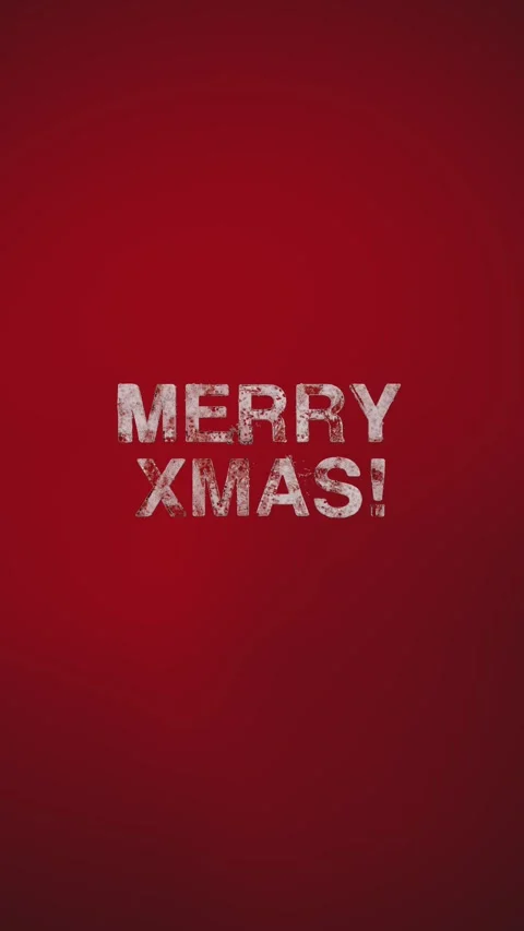 Merry Xmas message in 3d ice with water splash Stock Footage 346227829