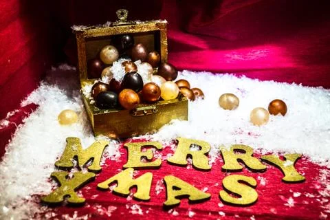 Merry Xmas Foto stock