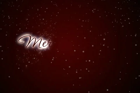 Merrychristmas 1 Video stock 601978