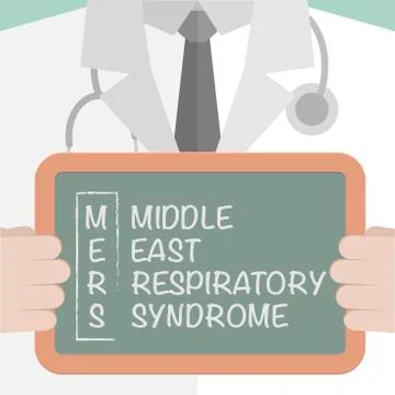 Mers Term Explanation Stock Illustration