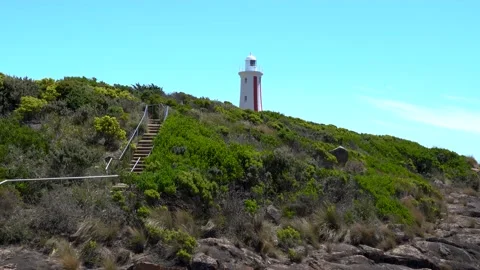 Mersey Bluff Lighthouse in Devonport 動画素材 201121037