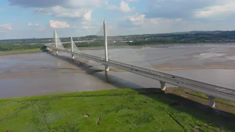 Merseygateway Bridge Stock Footage 158803859