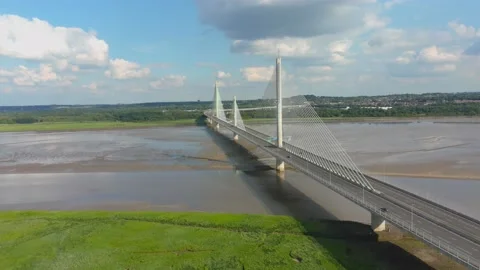 Merseygateway Bridge Stock Footage 158803990