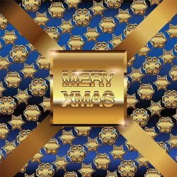 Mery xmas Stock Illustration