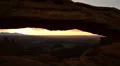 Mesa Arch 08 Sunrise Canyonlands Utah USA HD Footage