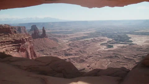 Mesa Arch, Canyonlands Stock Footage 246880563