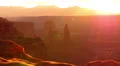 Mesa Arch Sunrise 16 Tilt Up Canyonlands Utah USA HD Footage