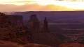 Mesa Arch Timelapse 19 Pan R Sunrise Canyonlands Utah USA HD Footage