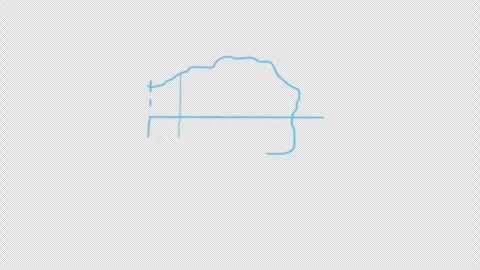 Mesa City Line Map Self Drawing Animated Overlay, Alpha 4K Видео 340286246