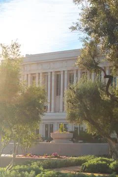 Mesa lds temple Stock Photos