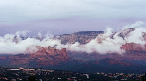 Mesa Mists Stock Footage 54707961
