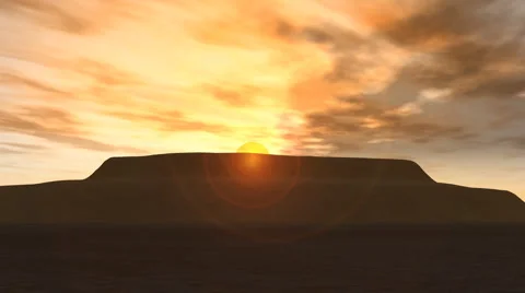 Mesa sunrise Stock Footage 953222