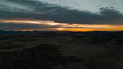 Mesa Valley 5 (Descending Sweep) Stock Footage 221123029