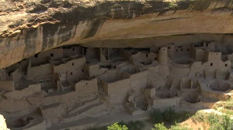 Mesa Verde Cliff Palace Stock Footage 8677501
