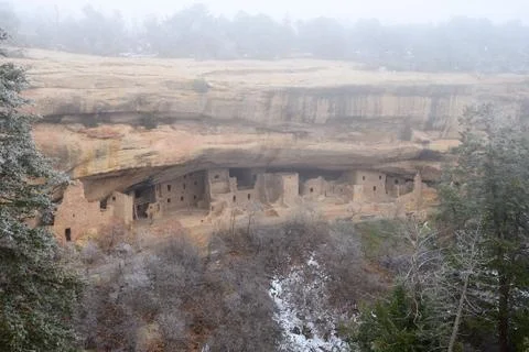 Mesa verde ruin Stock Photos