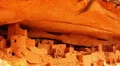 Mesa Verde Timelapse 12 Zoom In Cliff Palace Native American Ruins Colorado HD Footage