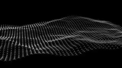 Mesh animation 3 Stock Footage 161691255