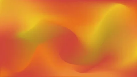 Mesh blur gradient background with orange yellow, gold colors which moves qui Stock Footage 143933178