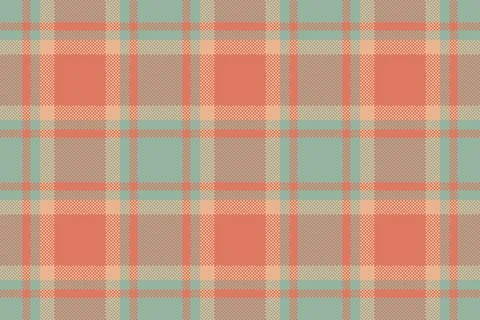 Mesh check textile background, dining vector seamless fabric. Pure pattern .. Stock Illustration