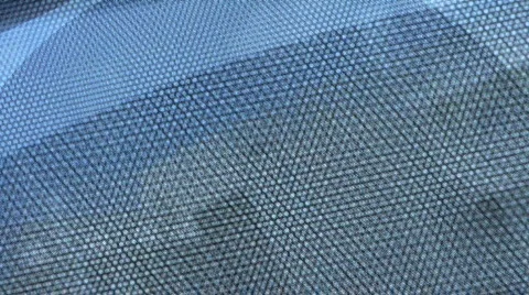 Mesh On Glass Seamless Loop Stock Footage