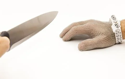 Mesh Gloves Foto stock