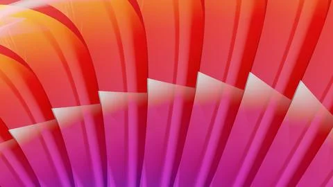 Mesh gradient paper style abstract modern wavy style with colored vector 库存插图