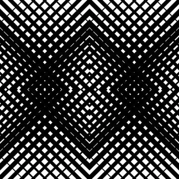Mesh-grid pattern with crossing diagonal lines. geometric texture. Stock Illustration