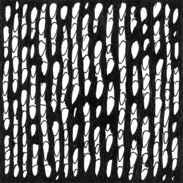 Mesh ink texture background. Vintage black and white illustration with mesh.  Stock Illustration