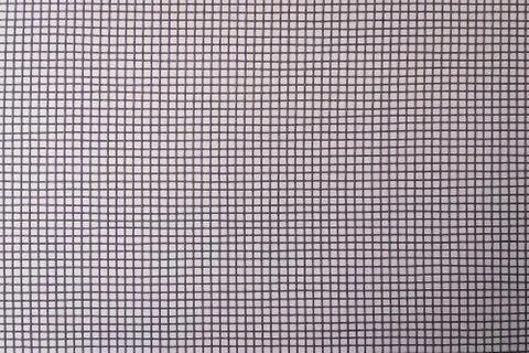 Mesh isolated on white background, net pattern. Commercial fishing nets. Blac Stock Photos