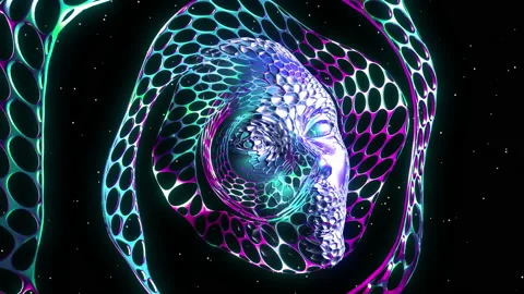 Mesh mask Stock Footage 185688096