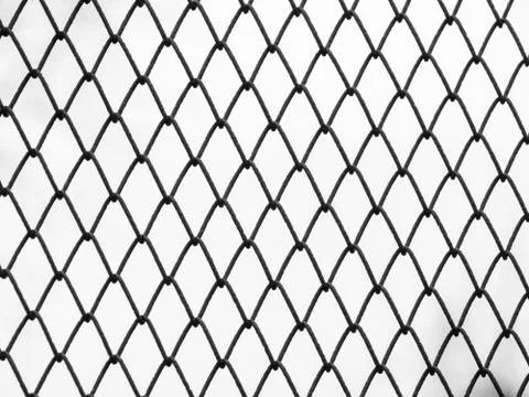 Mesh netting on the white background Stock Photos